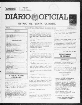 Diário Oficial do Estado de Santa Catarina. Ano 61. N° 15110 de 24/01/1995