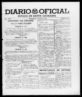 Diário Oficial do Estado de Santa Catarina. Ano 26. N° 6315 de 08/05/1959