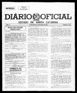 Diário Oficial do Estado de Santa Catarina. Ano 55. N° 13709 de 29/05/1989