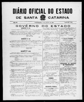 Diário Oficial do Estado de Santa Catarina. Ano 11. N° 2906 de 22/01/1945