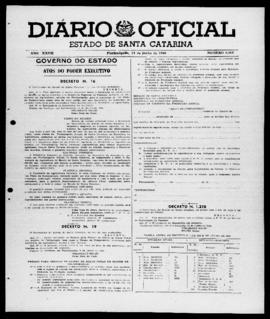 Diário Oficial do Estado de Santa Catarina. Ano 27. N° 6584 de 21/06/1960