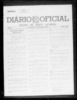 Diário Oficial do Estado de Santa Catarina. Ano 53. N° 13048 de 24/09/1986