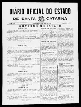 Diário Oficial do Estado de Santa Catarina. Ano 21. N° 5183 de 28/07/1954