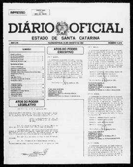 Diário Oficial do Estado de Santa Catarina. Ano 57. N° 14512 de 25/08/1992