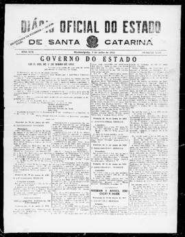 Diário Oficial do Estado de Santa Catarina. Ano 19. N° 4689 de 02/07/1952
