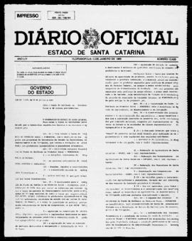 Diário Oficial do Estado de Santa Catarina. Ano 54. N° 13620 de 13/01/1989