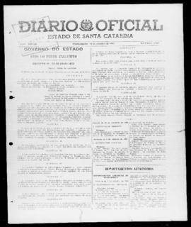 Diário Oficial do Estado de Santa Catarina. Ano 28. N° 6909 de 16/10/1961