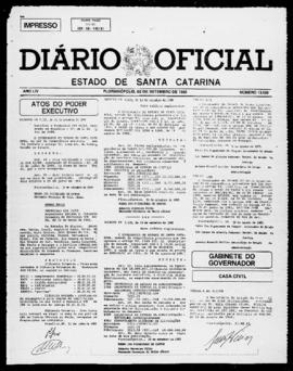 Diário Oficial do Estado de Santa Catarina. Ano 54. N° 13530 de 02/09/1988
