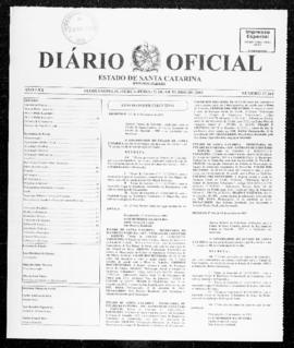 Diário Oficial do Estado de Santa Catarina. Ano 70. N° 17264 de 21/10/2003