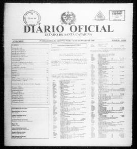 Diário Oficial do Estado de Santa Catarina. Ano 73. N° 18235 de 25/10/2007