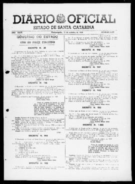 Diário Oficial do Estado de Santa Catarina. Ano 26. N° 6429 de 21/10/1959