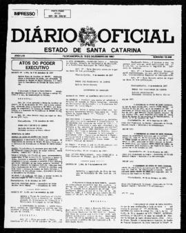 Diário Oficial do Estado de Santa Catarina. Ano 53. N° 13349 de 10/12/1987
