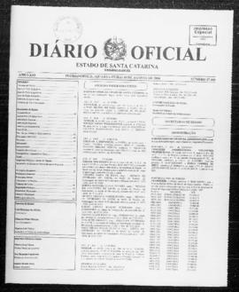 Diário Oficial do Estado de Santa Catarina. Ano 71. N° 17460 de 18/08/2004