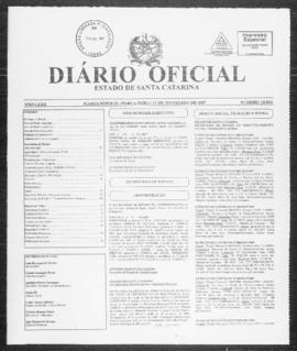 Diário Oficial do Estado de Santa Catarina. Ano 72. N° 18064 de 13/02/2007