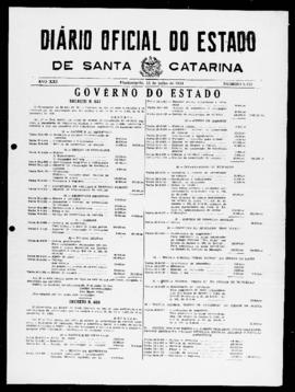 Diário Oficial do Estado de Santa Catarina. Ano 21. N° 5173 de 13/07/1954