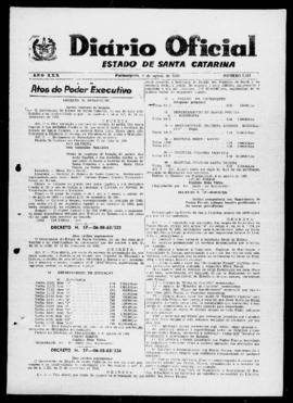 Diário Oficial do Estado de Santa Catarina. Ano 30. N° 7351 de 09/08/1963