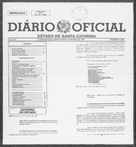 Diário Oficial do Estado de Santa Catarina. Ano 64. N° 15682 de 27/05/1997