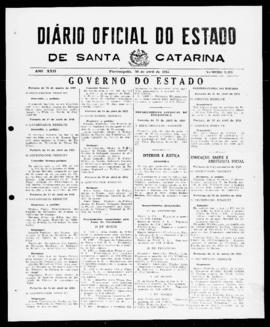 Diário Oficial do Estado de Santa Catarina. Ano 22. N° 5353 de 20/04/1955