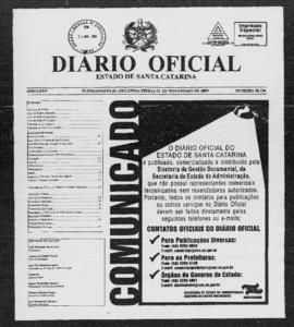 Diário Oficial do Estado de Santa Catarina. Ano 75. N° 18736 de 23/11/2009