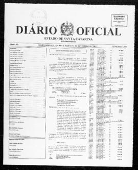 Diário Oficial do Estado de Santa Catarina. Ano 70. N° 17245 de 24/09/2003