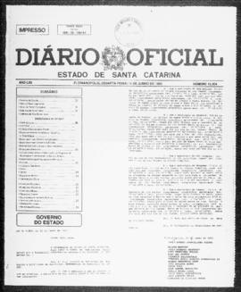 Diário Oficial do Estado de Santa Catarina. Ano 62. N° 15204 de 14/06/1995