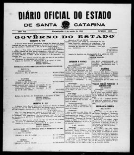 Diário Oficial do Estado de Santa Catarina. Ano 7. N° 1819 de 02/08/1940