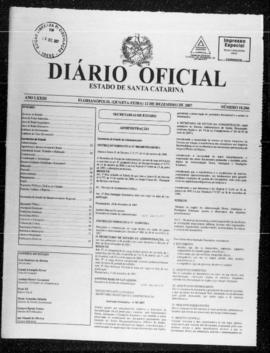 Diário Oficial do Estado de Santa Catarina. Ano 73. N° 18266 de 12/12/2007