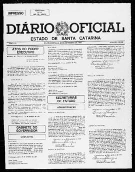 Diário Oficial do Estado de Santa Catarina. Ano 53. N° 13295 de 22/09/1987