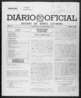 Diário Oficial do Estado de Santa Catarina. Ano 57. N° 14620 de 03/02/1993