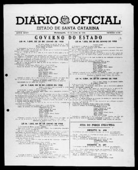 Diário Oficial do Estado de Santa Catarina. Ano 25. N° 6116 de 25/06/1958