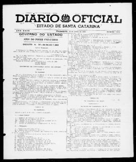 Diário Oficial do Estado de Santa Catarina. Ano 29. N° 7078 de 27/06/1962