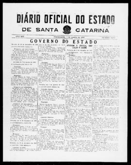 Diário Oficial do Estado de Santa Catarina. Ano 19. N° 4814 de 07/01/1953