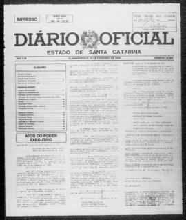Diário Oficial do Estado de Santa Catarina. Ano 57. N° 14628 de 15/02/1993