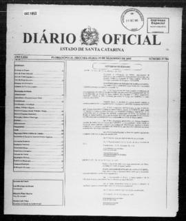 Diário Oficial do Estado de Santa Catarina. Ano 71. N° 17784 de 19/12/2005