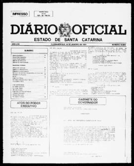 Diário Oficial do Estado de Santa Catarina. Ano 58. N° 14853 de 14/01/1994