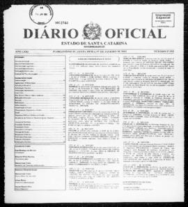 Diário Oficial do Estado de Santa Catarina. Ano 71. N° 17553 de 07/01/2005