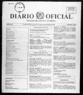 Diário Oficial do Estado de Santa Catarina. Ano 71. N° 17679 de 14/07/2005