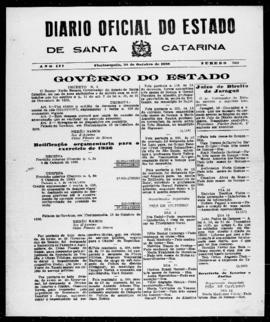 Diário Oficial do Estado de Santa Catarina. Ano 3. N° 765 de 20/10/1936