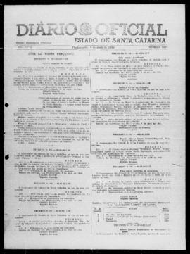 Diário Oficial do Estado de Santa Catarina. Ano 31. N° 7525 de 09/04/1964