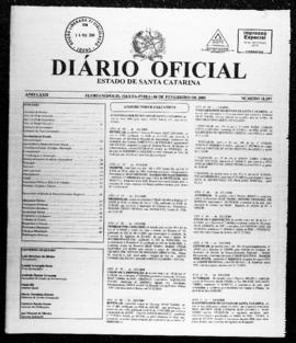 Diário Oficial do Estado de Santa Catarina. Ano 72. N° 18297 de 08/02/2008