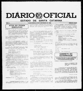 Diário Oficial do Estado de Santa Catarina. Ano 51. N° 12543 de 06/09/1984
