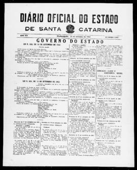 Diário Oficial do Estado de Santa Catarina. Ano 20. N° 4986 de 23/09/1953