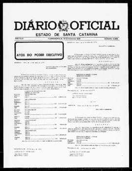 Diário Oficial do Estado de Santa Catarina. Ano 43. N° 10986 de 19/05/1978