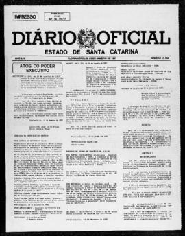 Diário Oficial do Estado de Santa Catarina. Ano 53. N° 13130 de 23/01/1987