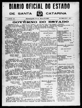 Diário Oficial do Estado de Santa Catarina. Ano 4. N° 887 de 29/03/1937