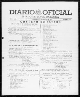 Diário Oficial do Estado de Santa Catarina. Ano 22. N° 5497 de 23/11/1955