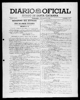 Diário Oficial do Estado de Santa Catarina. Ano 25. N° 6107 de 10/06/1958