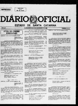Diário Oficial do Estado de Santa Catarina. Ano 53. N° 13111 de 23/12/1986