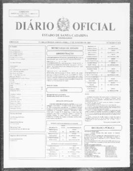 Diário Oficial do Estado de Santa Catarina. Ano 69. N° 17076 de 17/01/2003