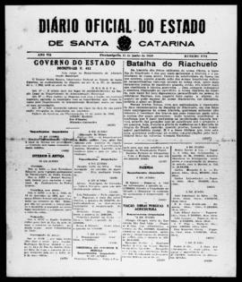 Diário Oficial do Estado de Santa Catarina. Ano 7. N° 1781 de 11/06/1940